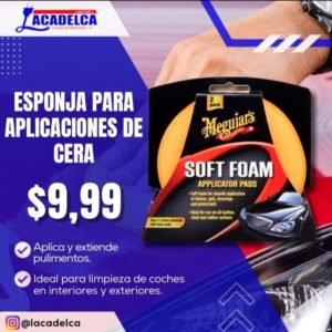 esponja para aplicaciones de cera para vehculos autos en santa barbara de zulia en lacadelca ferreteria